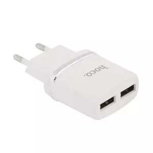 Сетевое зарядное устройство Hoco 2 usb 2.4a Сетевое зарядное устройство Hoco 2 usb 2.4a — купить в Санкт-Петербурге