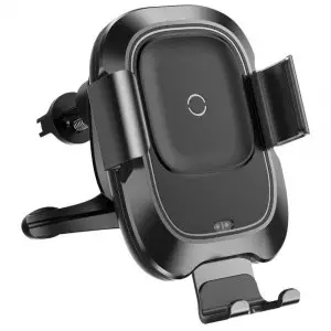 Держатель с беспроводной зарядкой Baseus Smart Vehicle Bracket (WXZN-01) черный Держатель с беспроводной зарядкой Baseus Smart Vehicle Bracket (WXZN-01) черный — купить в Санкт-Петербурге