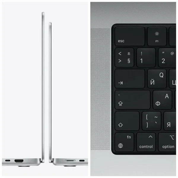 Apple MacBook Pro 14.2 2021, M1 Pro серебро (3) Apple MacBook Pro 14.2 2021, M1 Pro серебро (3)