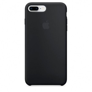 Чехол для Apple iPhone 7 plus / 8 plus Silicone Case Black