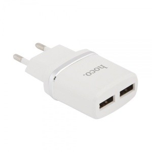 Сетевое зарядное устройство Hoco 2 usb 2.4a