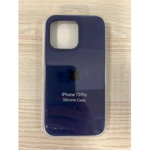 Чехол Silicone case Темно-синий